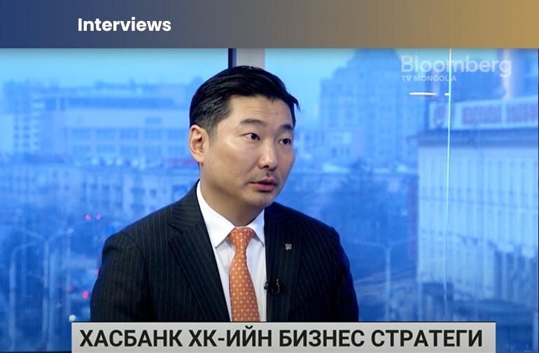 Interview: Tsevegjav Gumenjav, CEO, Xac Bank on Bloomberg TV