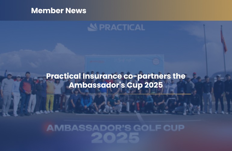 AmCham Mongolia's member Practical Insurance co-partners the Ambassador's Cup 2025 - Golf Tournament in Mongolia